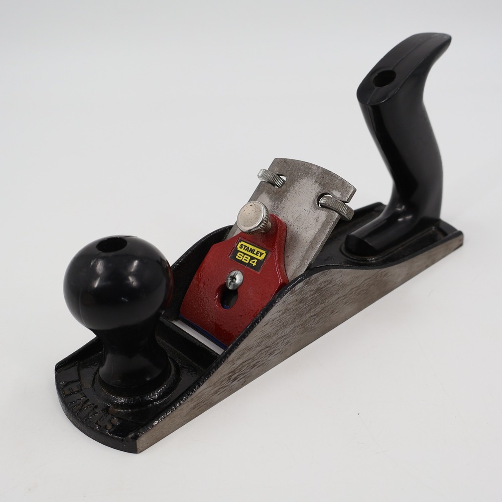 Stanley SB4 Bench Plane Smoothing Tool Black Red Cast Iron‎ 9 Inch Woodworking